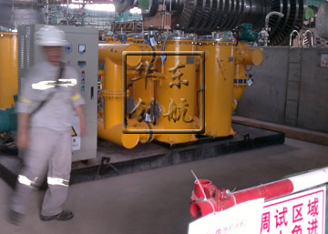 大流量冲洗装置在台山核电站现场